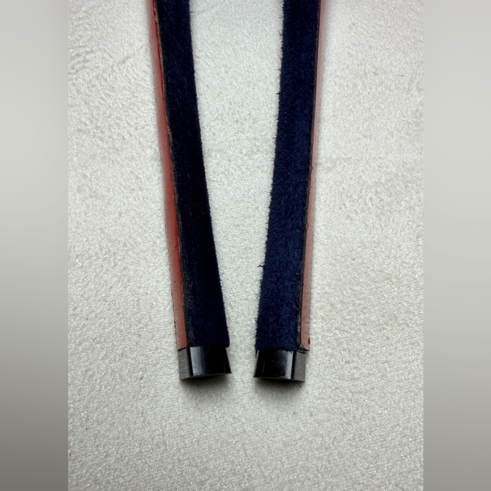 Christian Louboutin Lady 160 mm Pumps Navy Blue Suede Platform Heels Size EU 40 - Picture 13 of 15